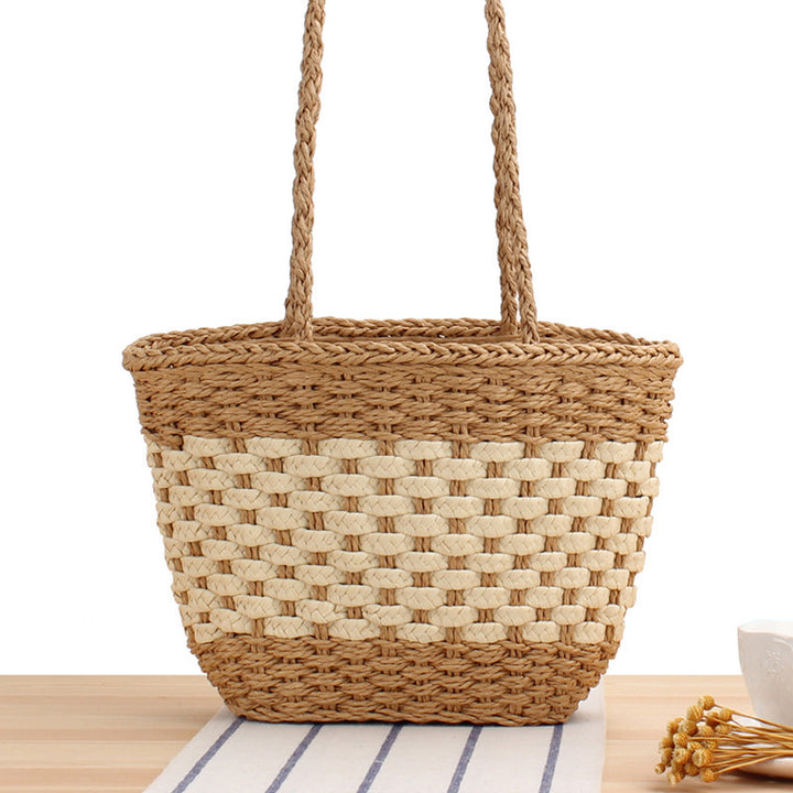 Handmade Raffia Tote Bag Skanto