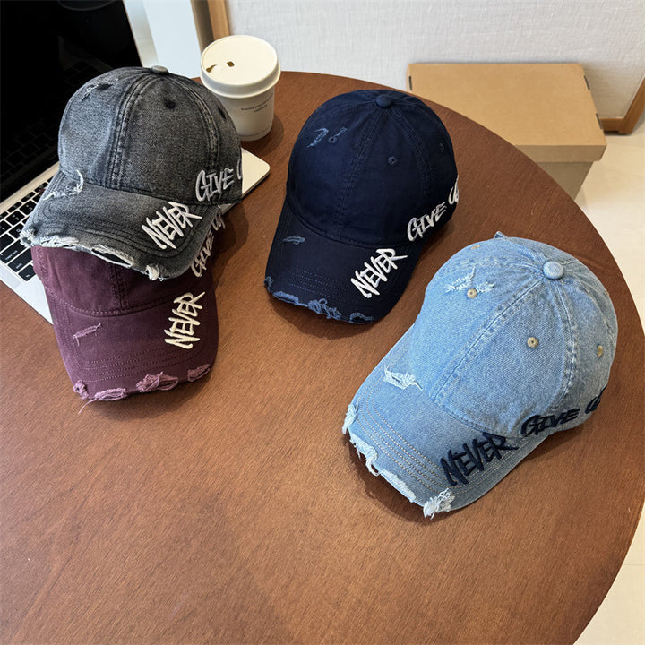 Unisex Slittet Grafisk Baseball Caps Skanto