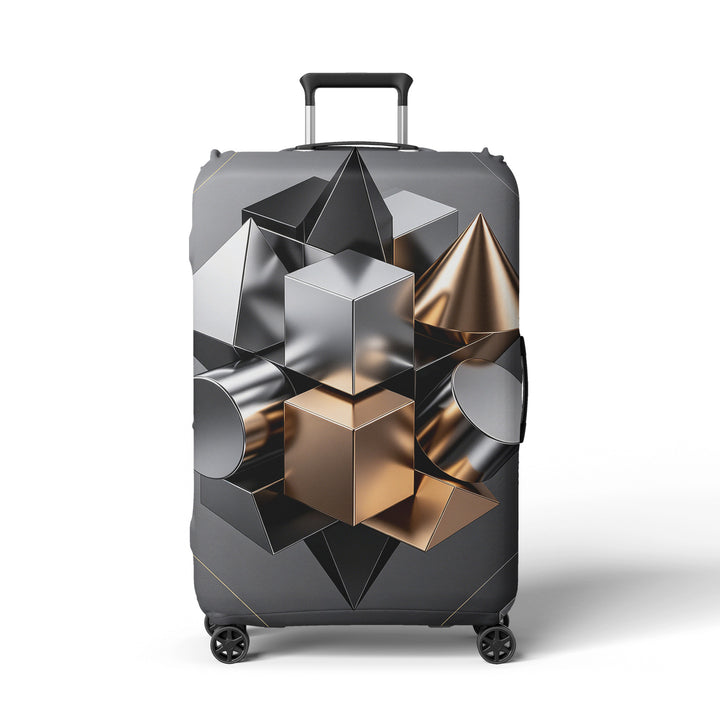 Dame Koffertrekk med moderne geometrisk design Skanto