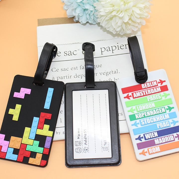 Unisex Travel Theme Luggage Tag Skanto