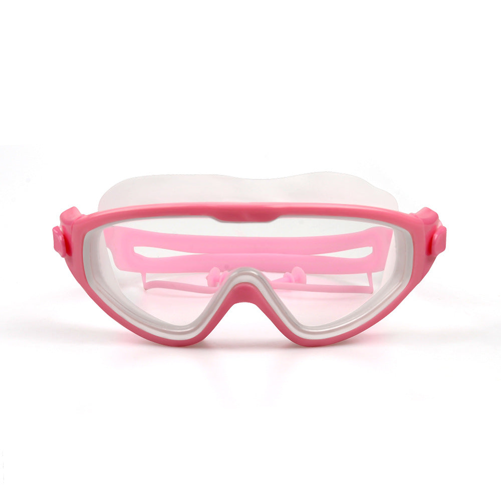 Vanntett svømmebrille med justerbar nesestykket Skanto