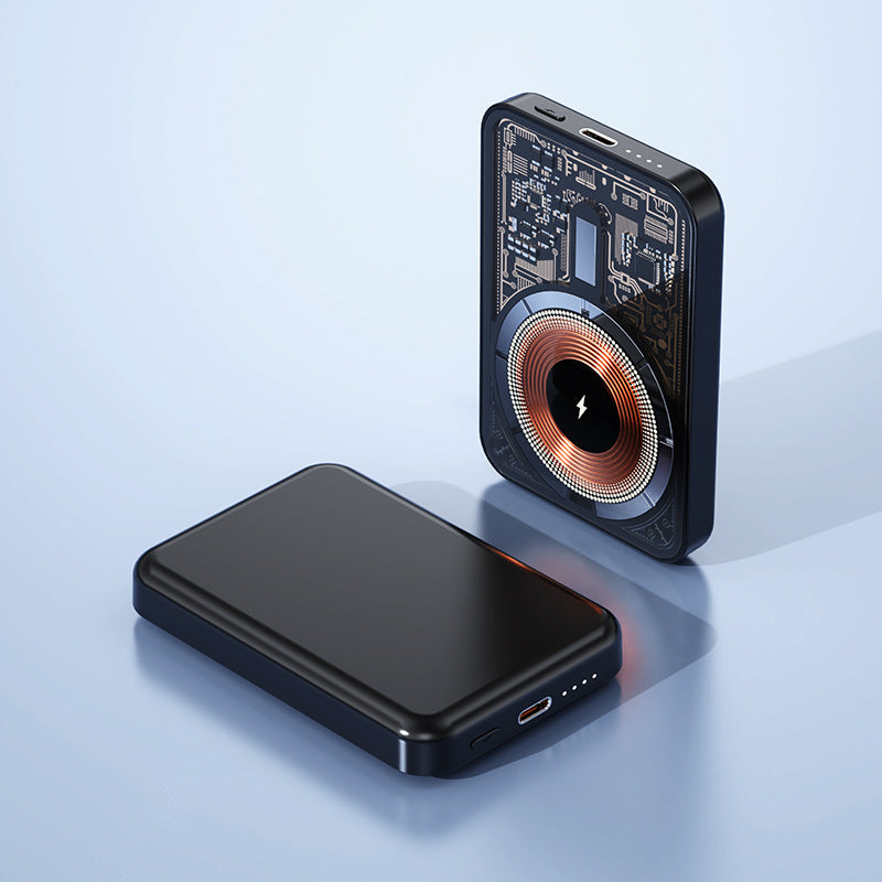 Bærbar trådløs powerbank med høytytende batteri og intelligent ladeteknologi Skanto