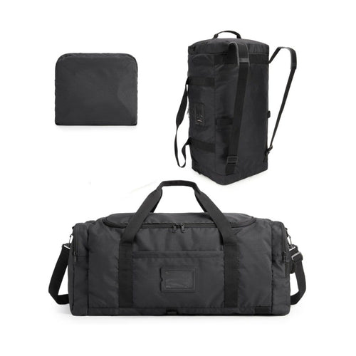 Multifunksjonell sportbag med kompakt design og uttrekkbare bærehåndtak Skanto
