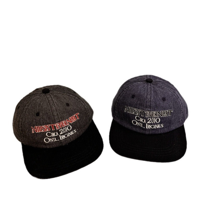 Herre Vintage-Inspirert Brodert Baseball Caps Skanto