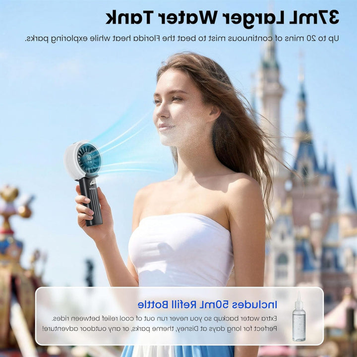 Håndvifte med bærbar kjølefunksjon Skanto