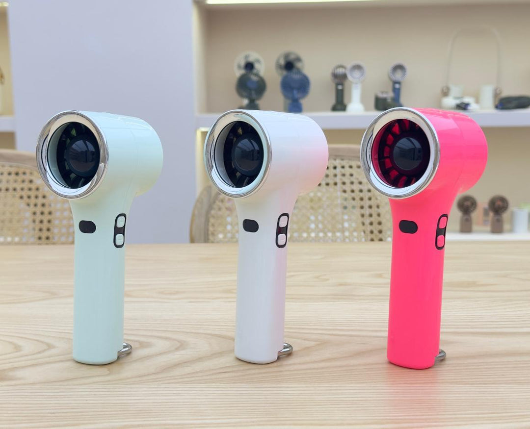 Unisex Bærbar Håndvifte med kraftig batteri og kompakt design Skanto