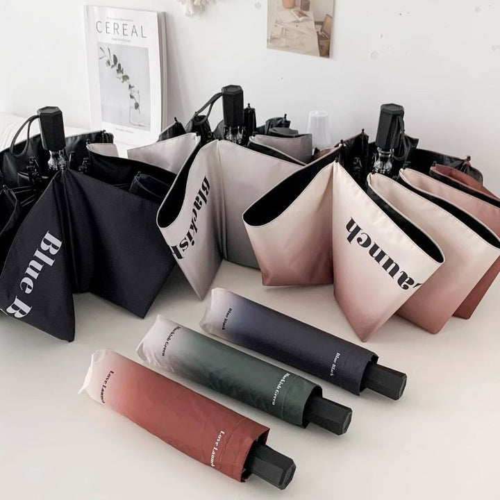 Dame Automatisk Paraply med elegant fargeovergang Skanto