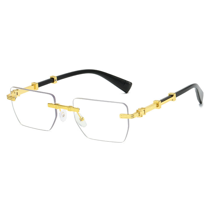 Dame Geometrisk Solbrille Skanto