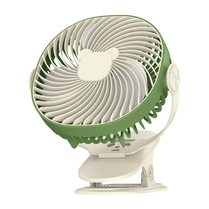 Justerbar bærbar skrivebordsventilator Skanto