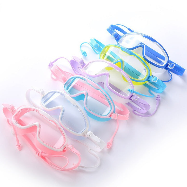 Komfortabel svømmebrille med vanntett design Skanto