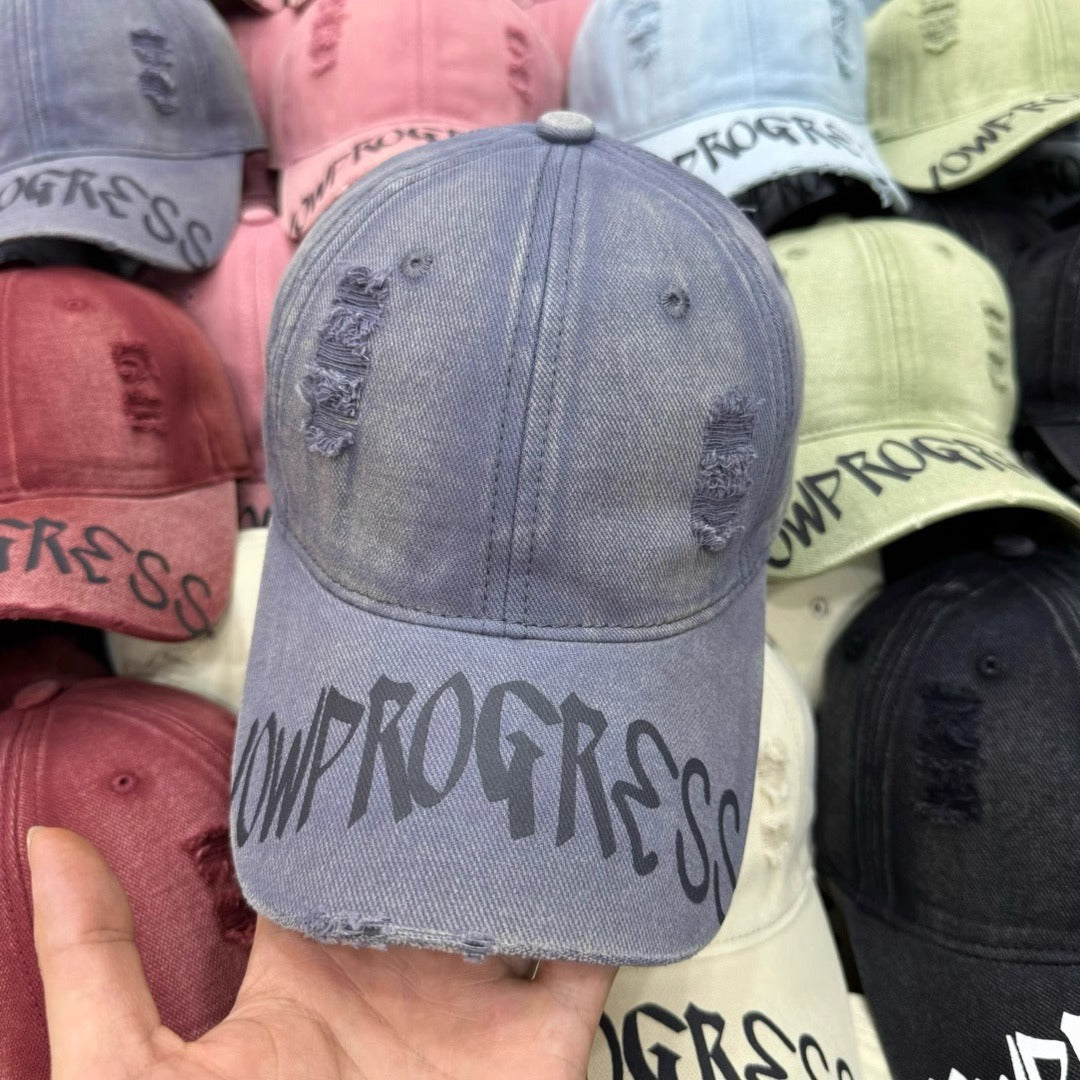 Kvinnenes slitte bomull baseball cap Skanto 1784188446