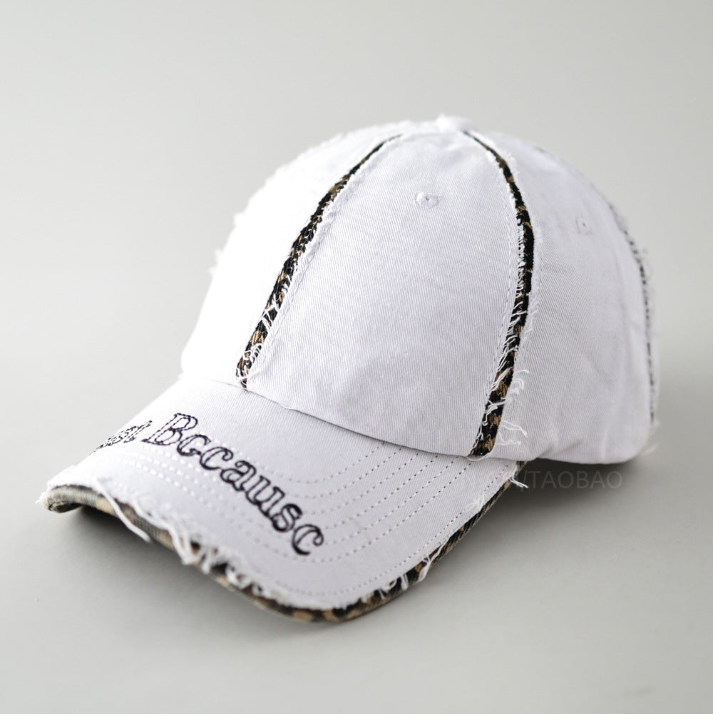 Men's Distressed Vintage-Inspirert Baseball Cap Skanto