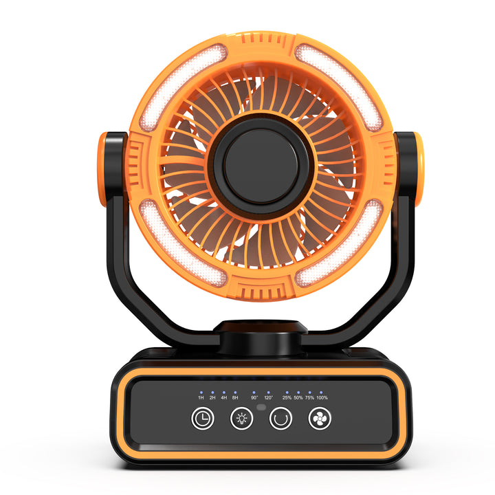 Allsidig oppladbar LED-vifte Skanto