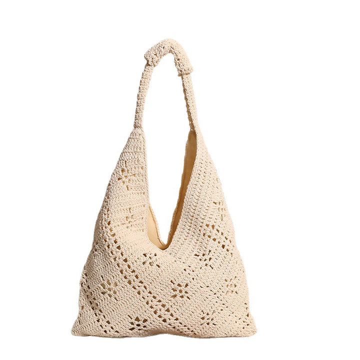 Håndknutet Tote-Bag I V-Design Skanto