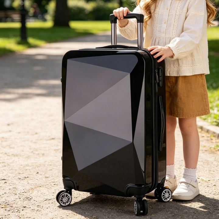 Unisex Lettvekt Teksturert Hard Shell Hjul Koffert Skanto