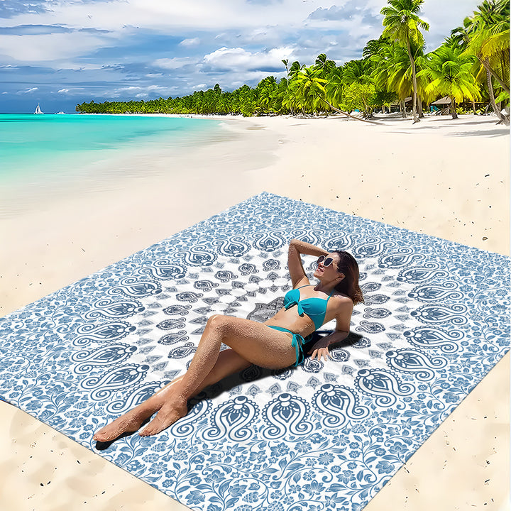Mandala Design Strandmat Skanto