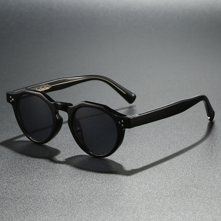 Dame Stilig Solbrille i innovativt åttkantet design Skanto