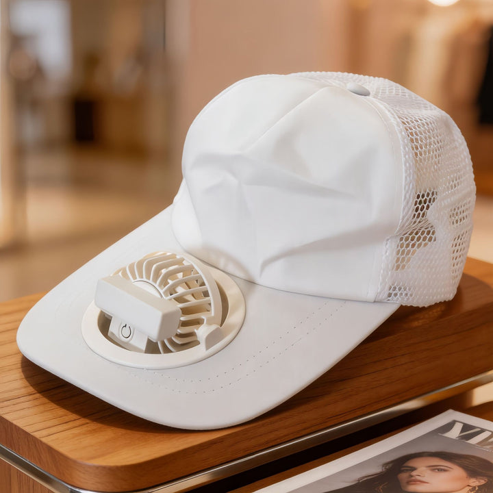 Unisex Lue med integrert vifte Skanto