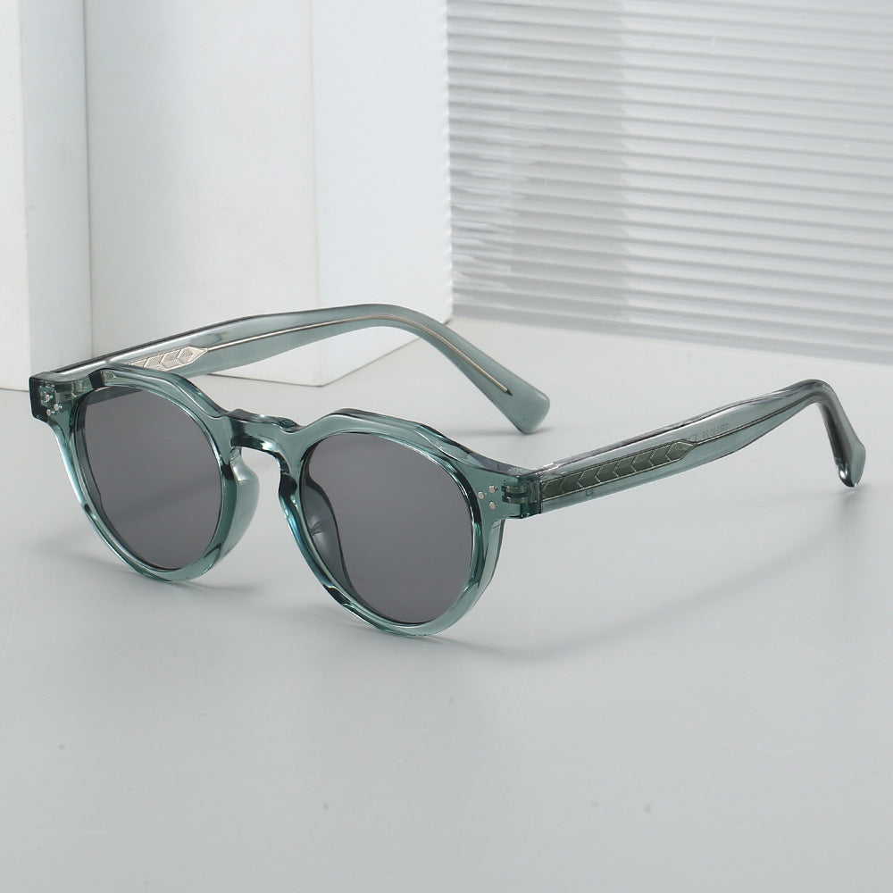 Dame Stilig Solbrille i innovativt åttkantet design Skanto