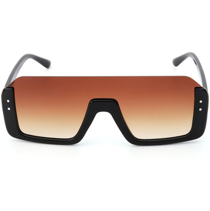 Damer Sporty Shield-solbriller med moderne design Skanto