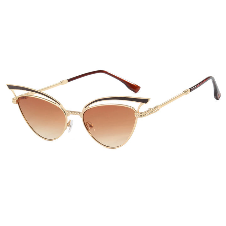 Dame Cat-Eye Briller med filigran designelement Skanto