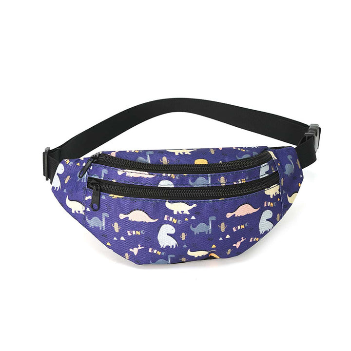 Belt bag med hjerteformet design og flere rom Skanto