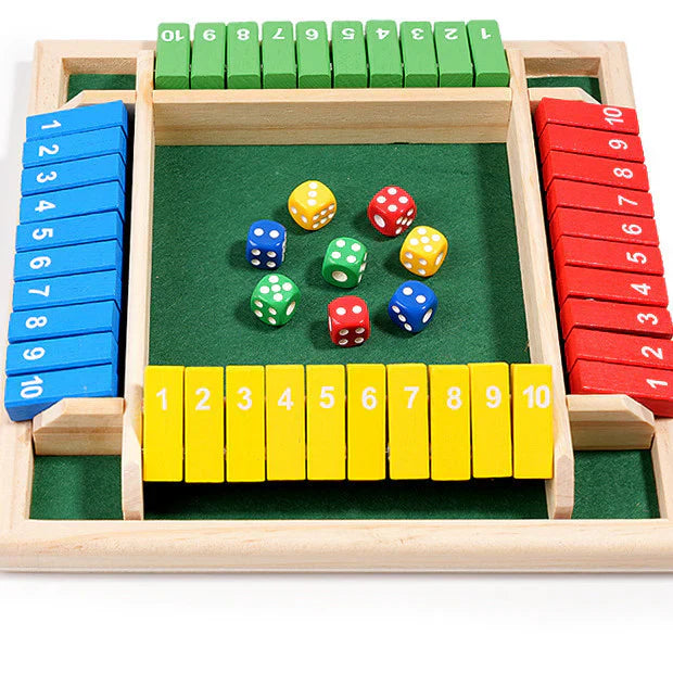 Shut The Box Spill - Moro Bord Matematikk Spill for Voksne og Barn | Skanto
