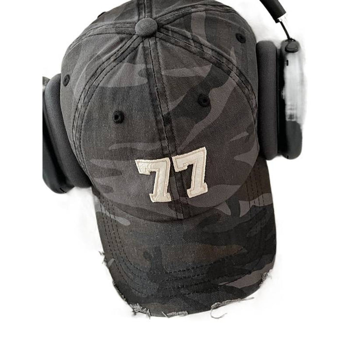 Kvinnenes slitt kamuflasje baseball caps Skanto