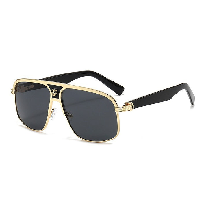 Herre Bold Fashion-Dreven Skjold Solbriller Skanto