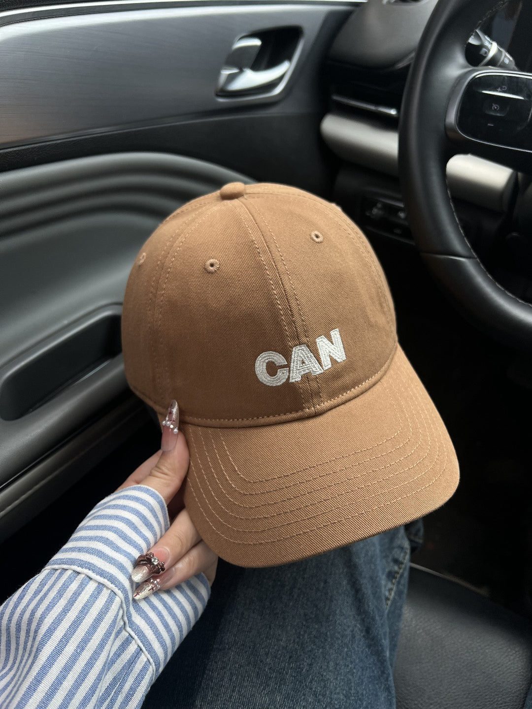 Herre Casual Bomull Twill Caps Skanto