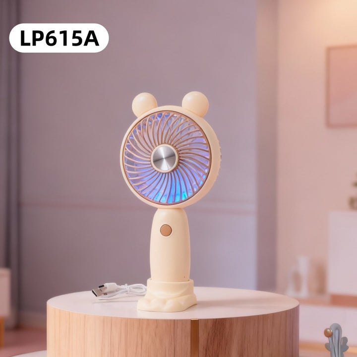Dame Bærbar bordvifte med LED-belysning og ergonomisk design Skanto