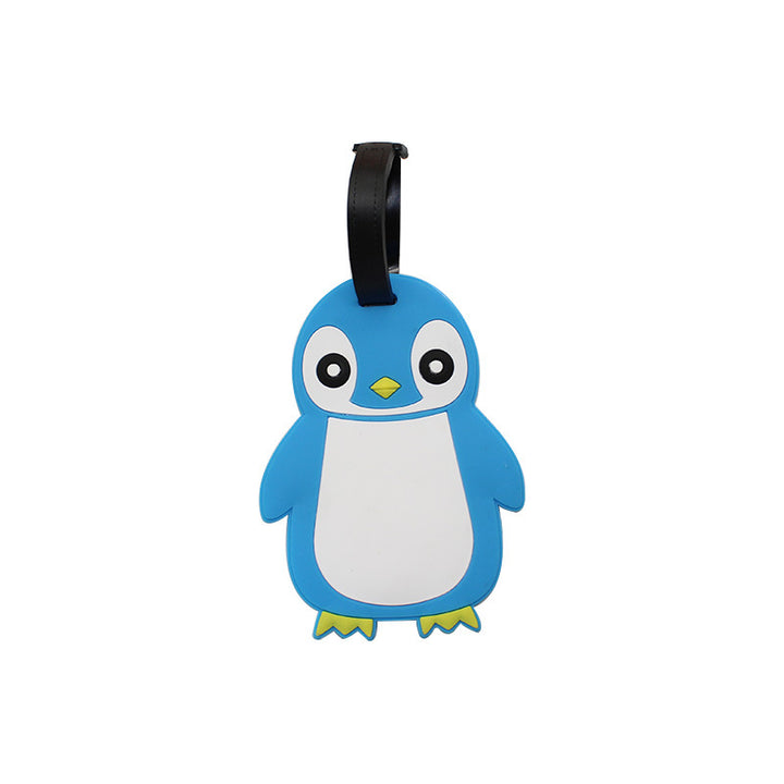 Unisex Cute Penguin Luggage Tag Skanto