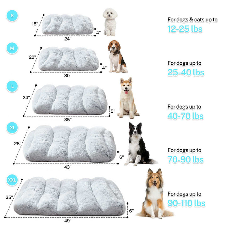 Unisex Komfortabelt og mykt hundeseng Skanto