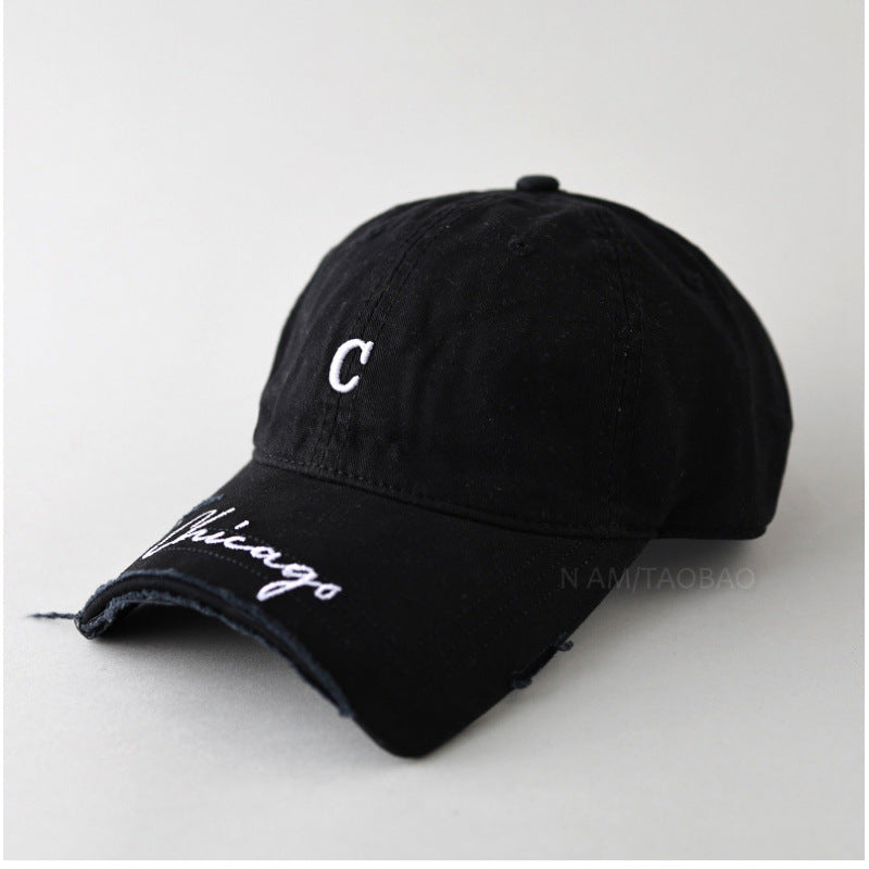 Kvinners slitt bomull baseball caps Skanto 1784083462
