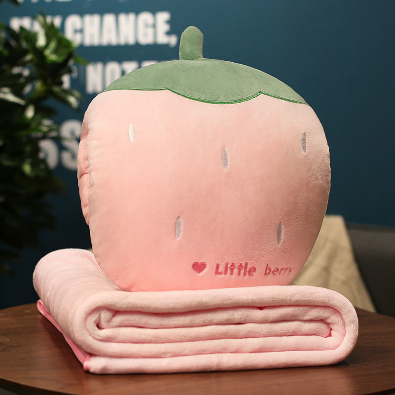 Plush gulrotpute og teppesett Skanto