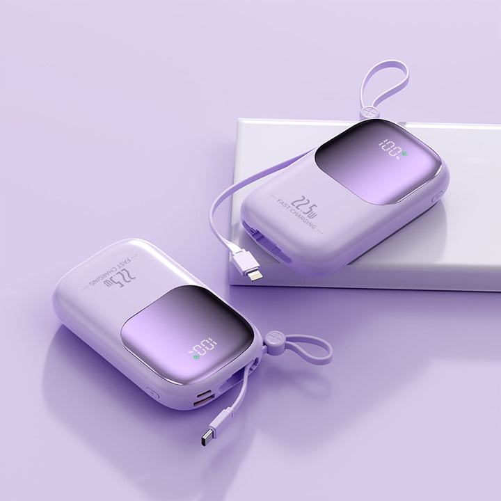 Høyytelses powerbank med intelligent hurtigladefunksjon Skanto