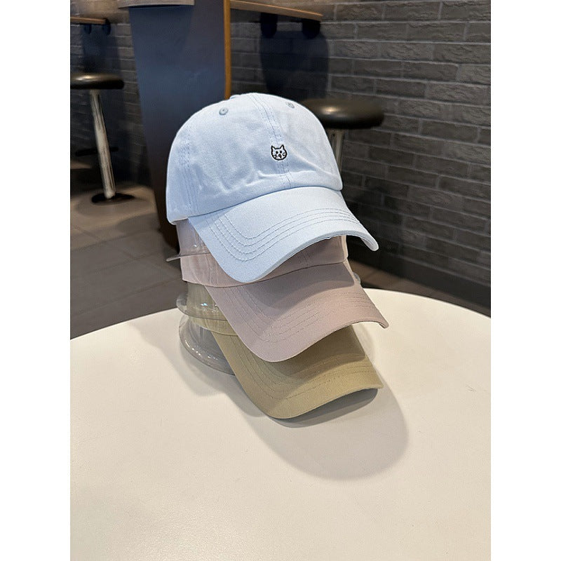 Dame Katt Brodert Baseball Caps Skanto