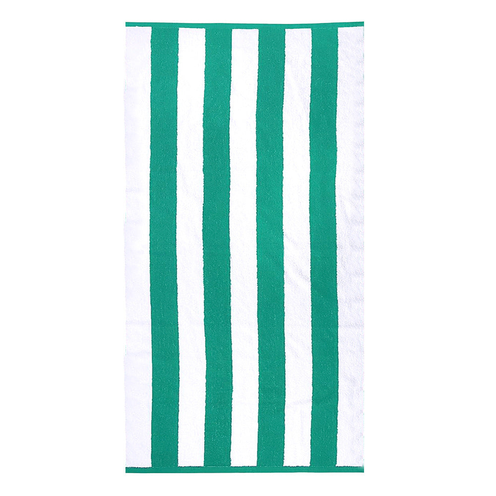 Oversized Strandhåndkle med stilfullt stripemønster Skanto