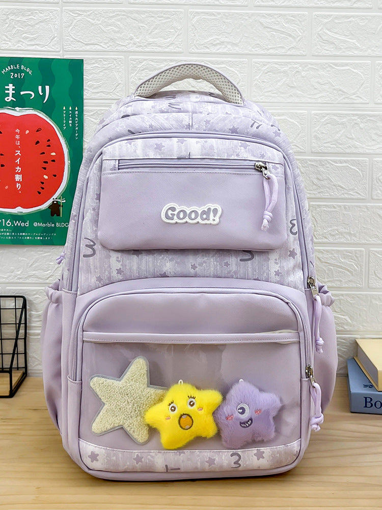 Cute Character Design Plush Skole Ryggsekk