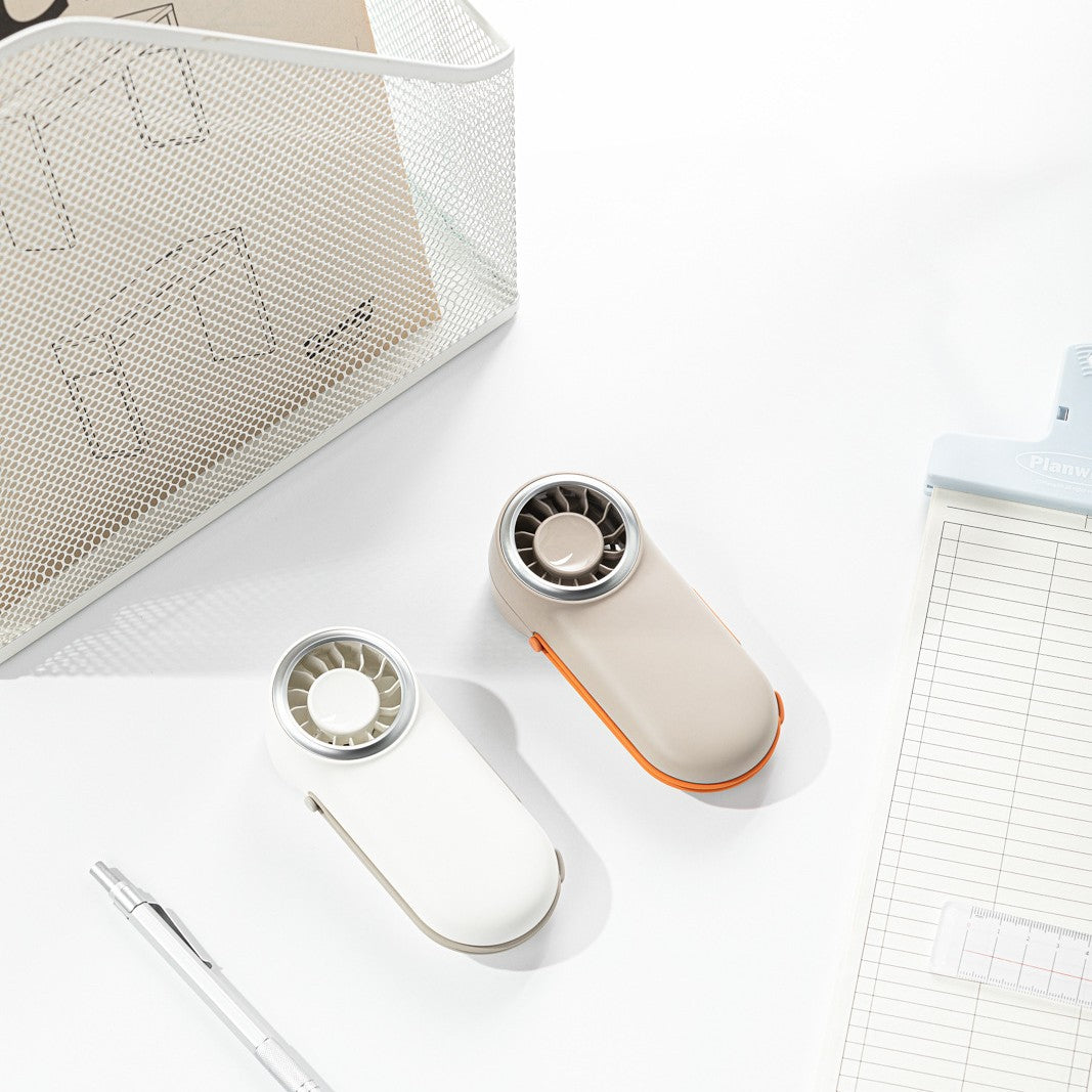 Unisex nan kompakt oppladbar håndvifte med ergonomisk grep og bærehåndtak Skanto