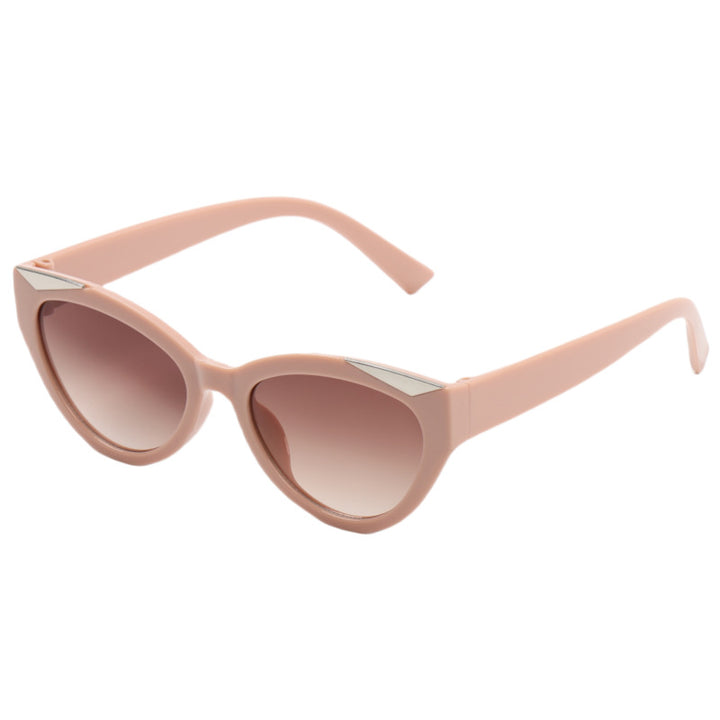 Dame elegant Cat-Eye solbriller med luksuriøse detaljer Skanto