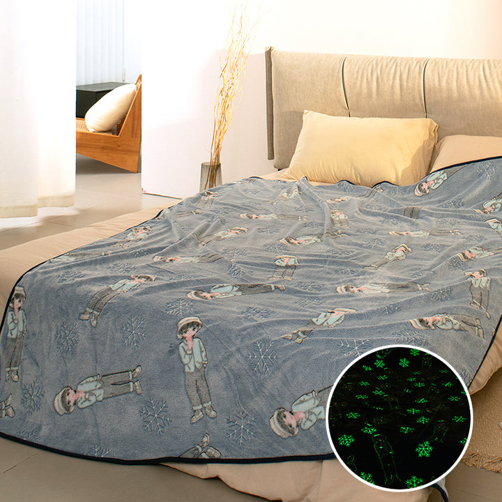 Dame kosesl blanket med gaming-motiv Skanto
