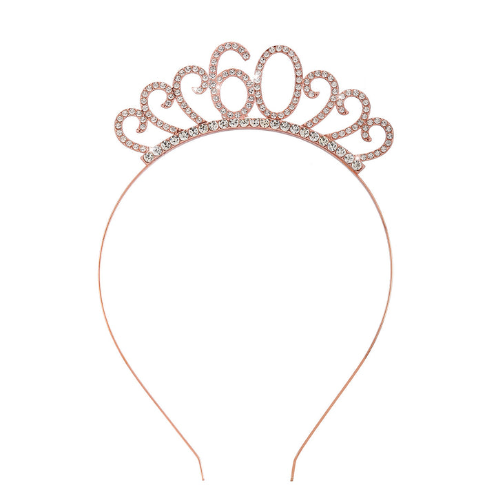 Dame Krystalltiara med personlig designet tallmotiv Skanto