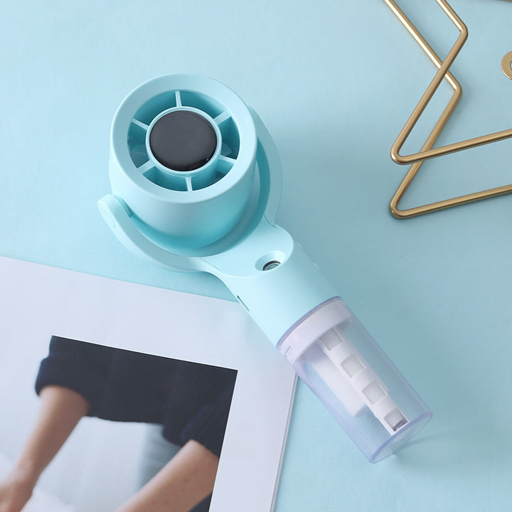 Unisex Bærbar Mini-Vifte med Vannsprayer Skanto