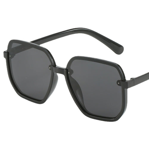 Dame geometrisk solbrille i moderne design Skanto