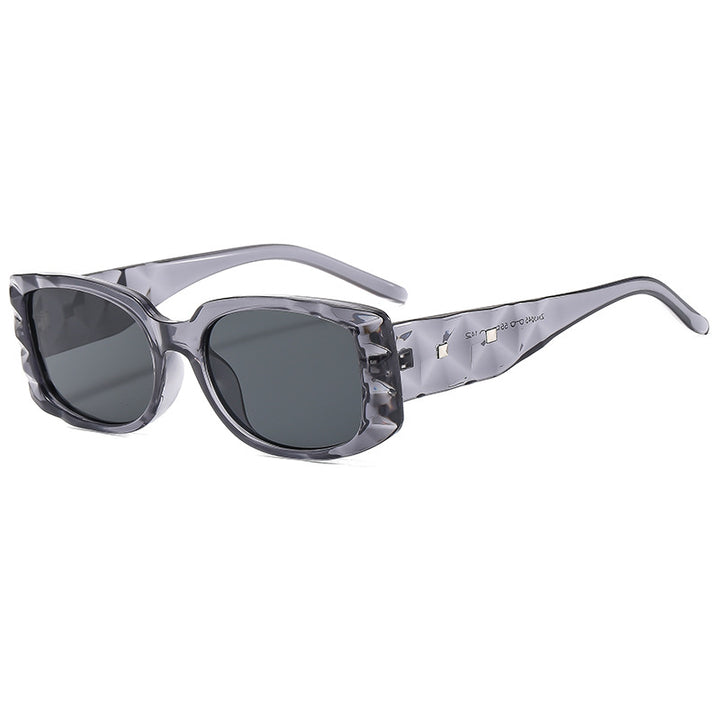 Dame Designer solbrille med unikt ramme og UV-beskyttelse Skanto