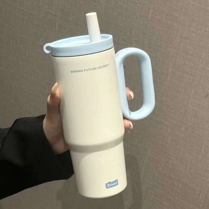 Damen Thermobecher mit praktischem Doppeltrinksystem Skanto