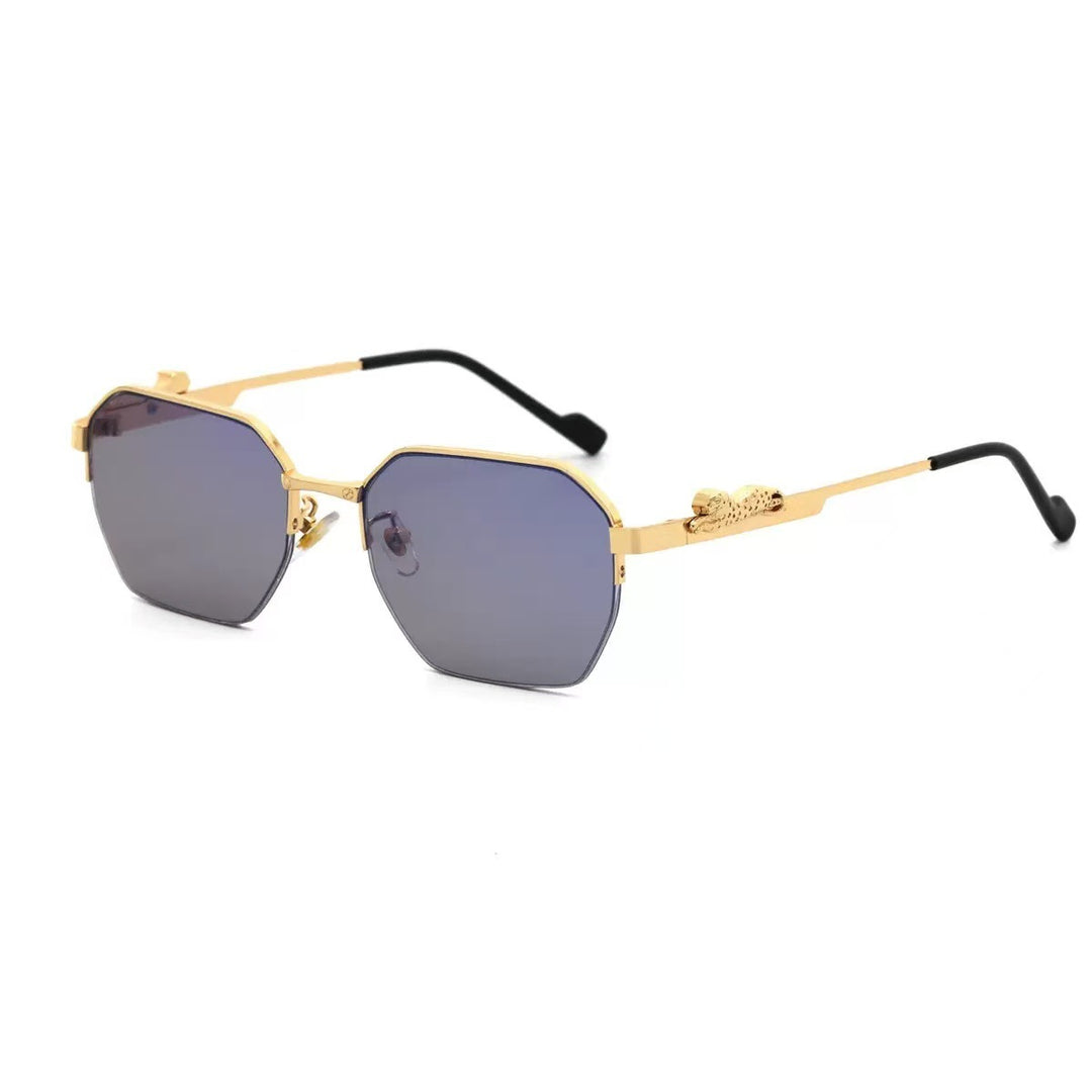 Dame elegant solbrille i moderne oktagon-design Skanto