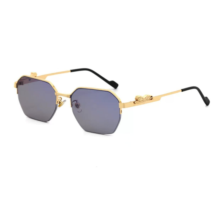 Dame elegant solbrille i moderne oktagon-design Skanto