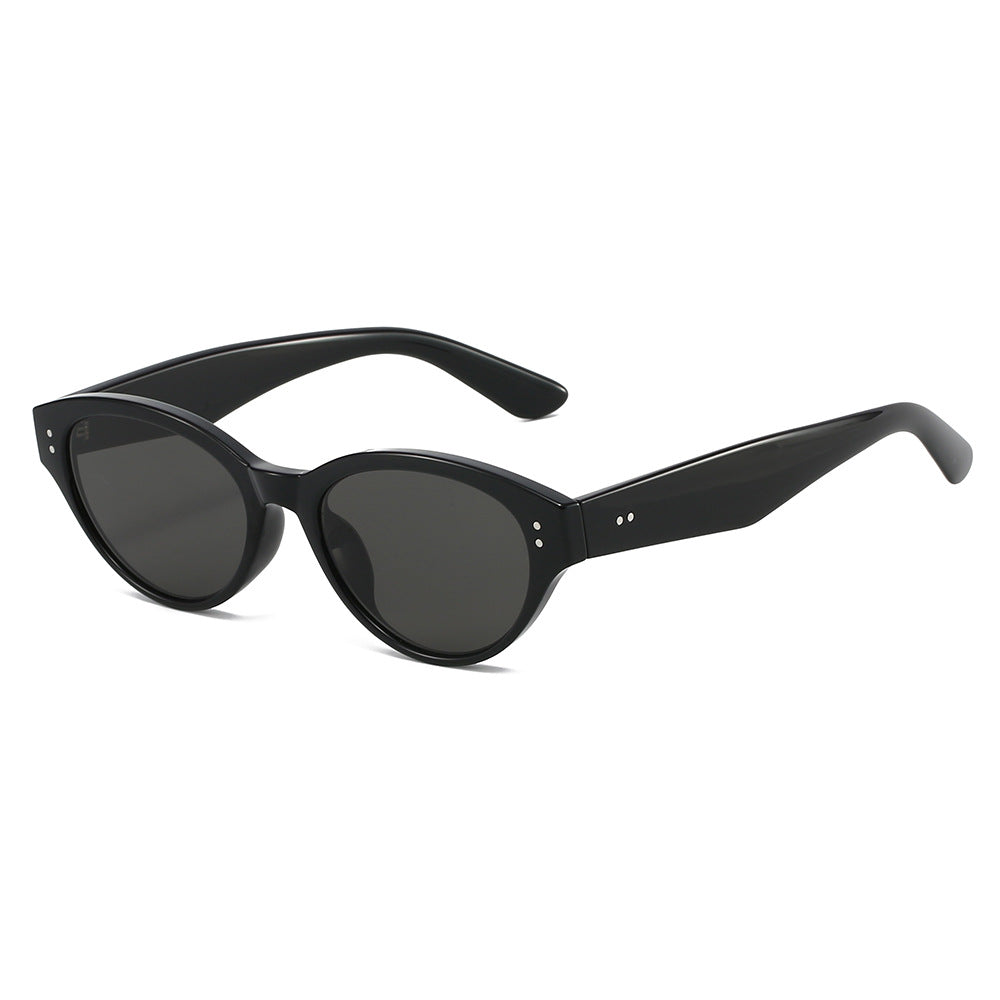 Dame Cat-Eye solbriller med UV-beskyttelse Skanto
